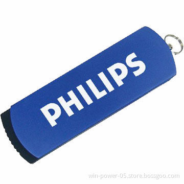 Swivel USB Flash Sticks, Customized Logos are Welcome, USB 2.0/3.0 Available, Full Capacity
